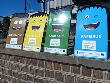 Przynieśli odpady, wyszli z kwiatami