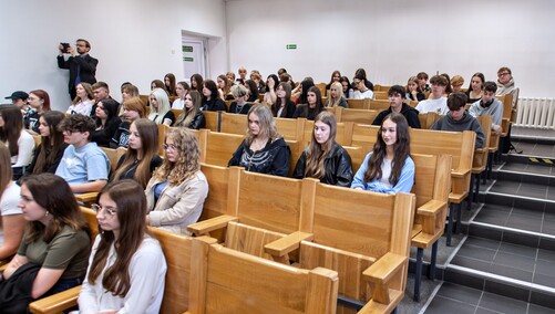 Młodzi recenzenci zaimponowali wykładowcom