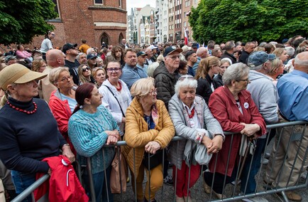 Rafał Trzaskowski w Elblągu. „Tych podziałów naprawdę już wystarczy”