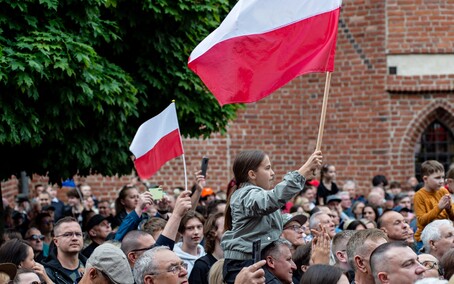 Rafał Trzaskowski w Elblągu. „Tych podziałów naprawdę już wystarczy”