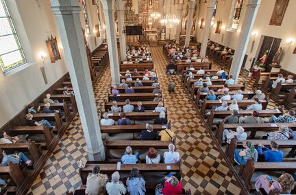 Chór i organy w świętym Wojciechu