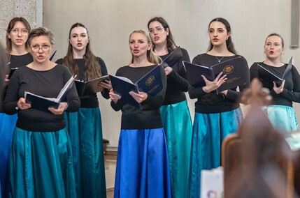 Chór i organy w świętym Wojciechu