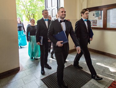 Chór i organy w świętym Wojciechu