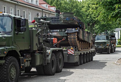 Pododdział z Westerplatte na święcie 16 pułku