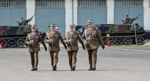 Pododdział z Westerplatte na święcie 16 pułku