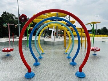 Kąpielisko tuż przed otwarciem