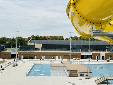 Kąpielisko tuż przed otwarciem