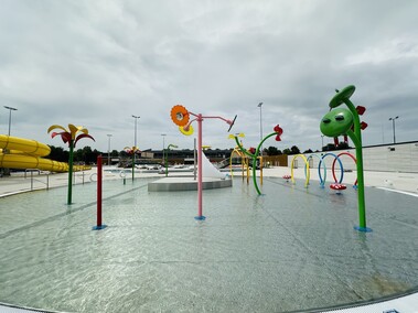 Kąpielisko tuż przed otwarciem