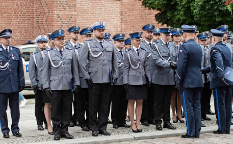 Świętują policjanci
