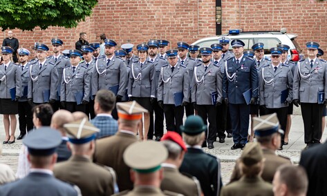 Świętują policjanci