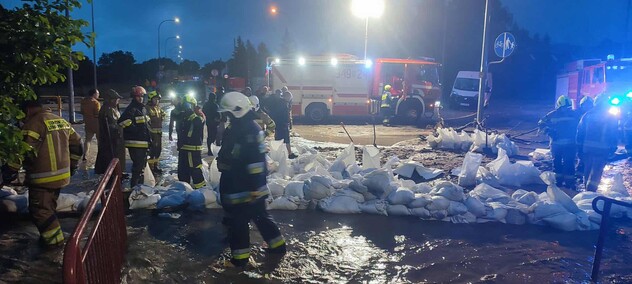 Tolkmicko i Suchacz zalane