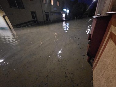 Tolkmicko i Suchacz zalane