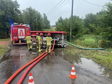 Tolkmicko i Suchacz zalane