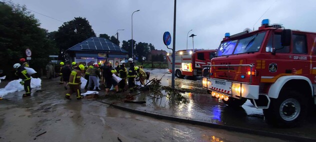 Tolkmicko i Suchacz zalane