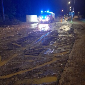 Tolkmicko i Suchacz zalane