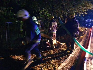 Tolkmicko całą noc walczyło z żywiołem