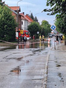 Podtopienia w Tolkmicku 