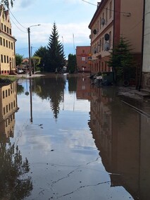 Podtopienia w Tolkmicku i gminie Rychliki
