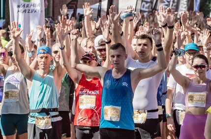 Gmina Tolkmicko przyciągnęła biegaczy