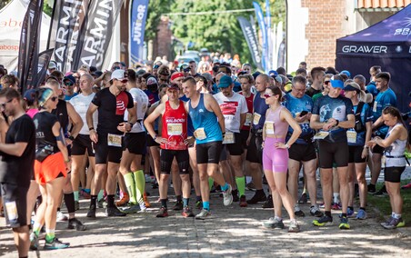 Gmina Tolkmicko przyciągnęła biegaczy