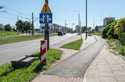 Ścieżki w budowie, rowerzyści już korzystają