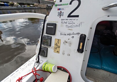 Dookoła świata na rowerze i łodzi wiosłowej