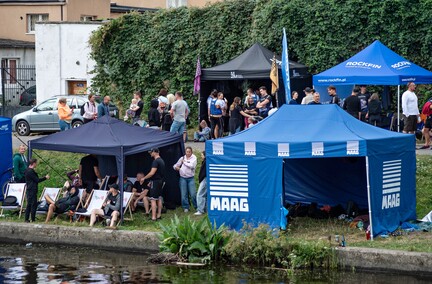 Smocze regaty na elbląskiej rzece