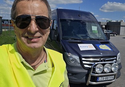 Z darami dla mieszkańców Ukrainy