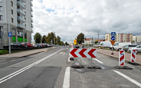 Trwają prace na Dąbka-Piłsudskiego. Kiedy koniec?