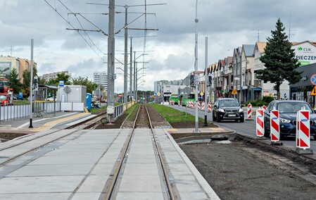 Trwają prace na Dąbka-Piłsudskiego. Kiedy koniec?
