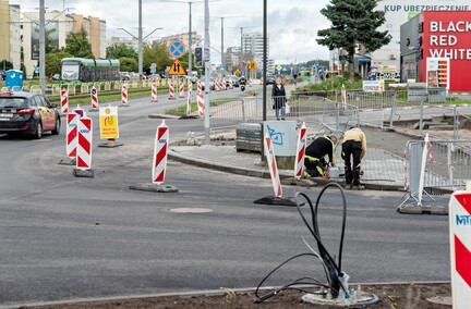 Trwają prace na Dąbka-Piłsudskiego. Kiedy koniec?