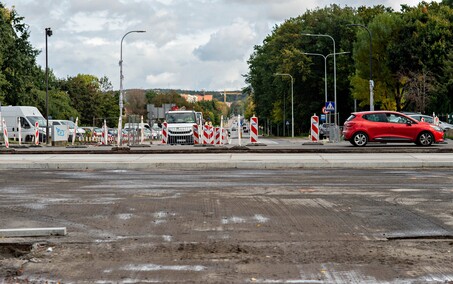 Trwają prace na Dąbka-Piłsudskiego. Kiedy koniec?