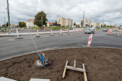 Trwają prace na Dąbka-Piłsudskiego. Kiedy koniec?