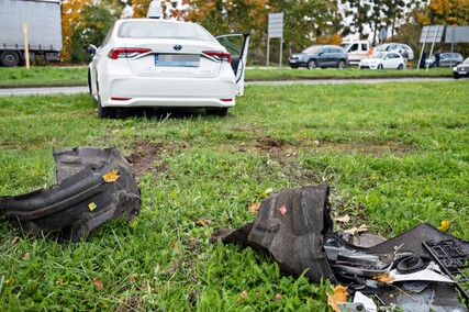 Kolizja na skrzyżowaniu