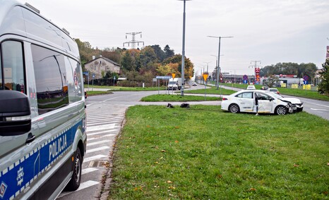 Kolizja na skrzyżowaniu