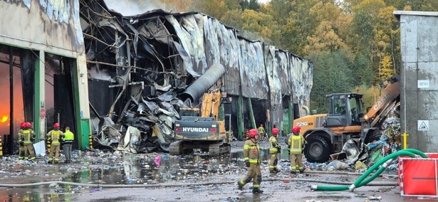 Pożar w ZUO. Są wyniki jakości powietrza