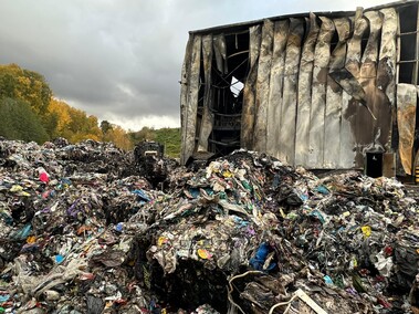 Pożar w ZUO. Są wyniki jakości powietrza Pożar w ZUO. Są wyniki jakości powietrza