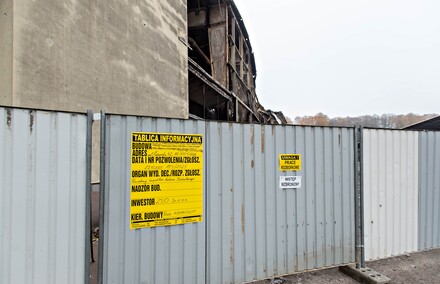 Tak wygląda ZUO dwa tygodnie po pożarze