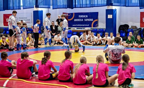 Były mistrz świata w zapasach w Elblągu