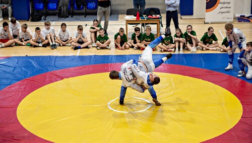 Były mistrz świata w zapasach w Elblągu