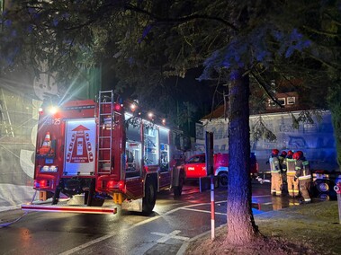 Pożar w Szpitalu Miejskim