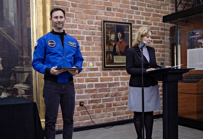 Sławosz Uznański-Wiśniewski we Fromborku: Chciałbym pracować nad kolejną misją w kosmosie