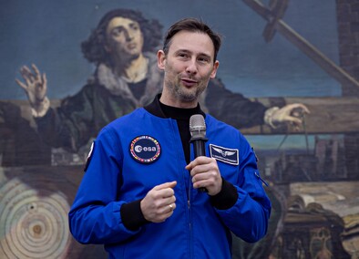 Sławosz Uznański-Wiśniewski we Fromborku: Chciałbym pracować nad kolejną misją w kosmosie