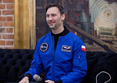 Sławosz Uznański-Wiśniewski we Fromborku: Chciałbym pracować nad kolejną misją w kosmosie