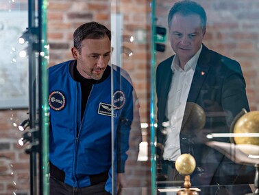 Sławosz Uznański-Wiśniewski we Fromborku: Chciałbym pracować nad kolejną misją w kosmosie