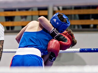 Boks w mikołajkowym wydaniu