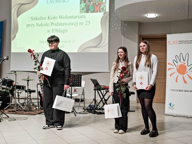 Nagrodzono najaktywniejszych wolontariuszy