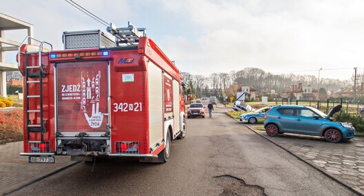 Wymusiła pierwszeństwo i wylądowała w rowie