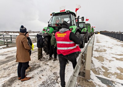 Protest na wiaduktach, potem czas na Warszawę
