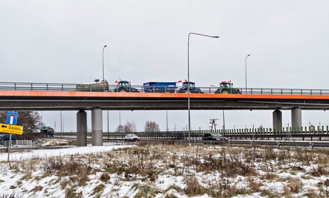 Protest na wiaduktach, potem czas na Warszawę